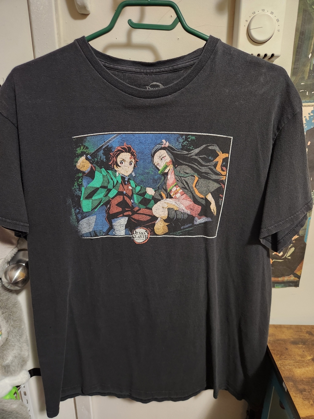 Demon Slayer Black Graphic Anime Tee ⭐FREE ADD ON⭐
